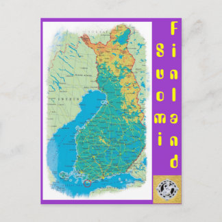 Cartão Postal Finlândia, Suomi