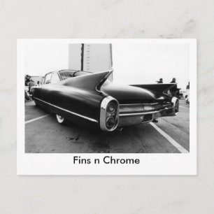 Cartão Postal Fins em Cromo