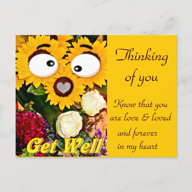 Cartão Postal Fique Bem. (Frente)