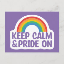 Fique Calmo E Orgulho | Orgulho gay Mês