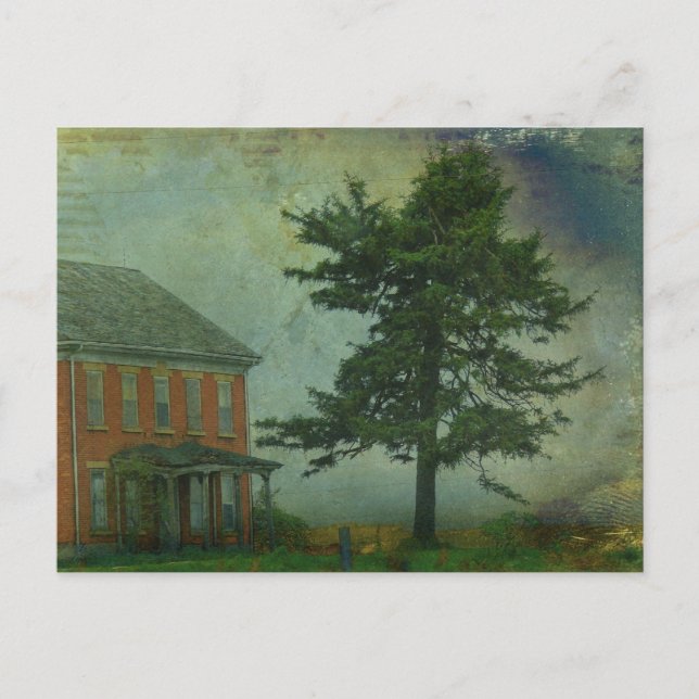 Cartão Postal Fique longe (Frente)