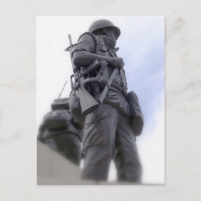 Cartão Postal fique na guarda (Frente)