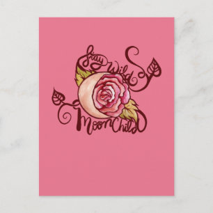 Cartão Postal Fique Selvagem MoonChild