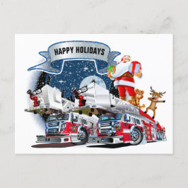 Cartão Postal Fire Department Natal