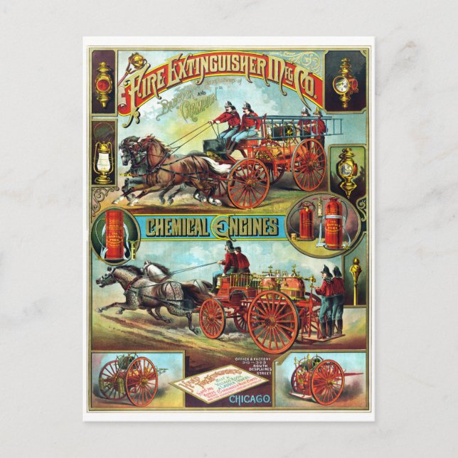 Cartão Postal Fire Exinguisher Manufacturing Company (Frente)