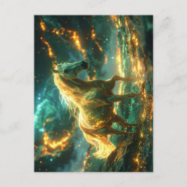 CARTÃO POSTAL FIRE HORSE - CHINESE ZODIAC - 