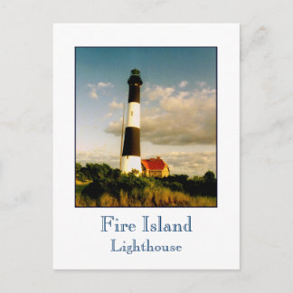 Cartão postal 'Fire Island Lighthouse at Sunset'