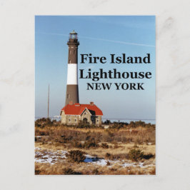 Cartão Postal Fire Island Lighthouse, Cartão-postal de Nova Iorq
