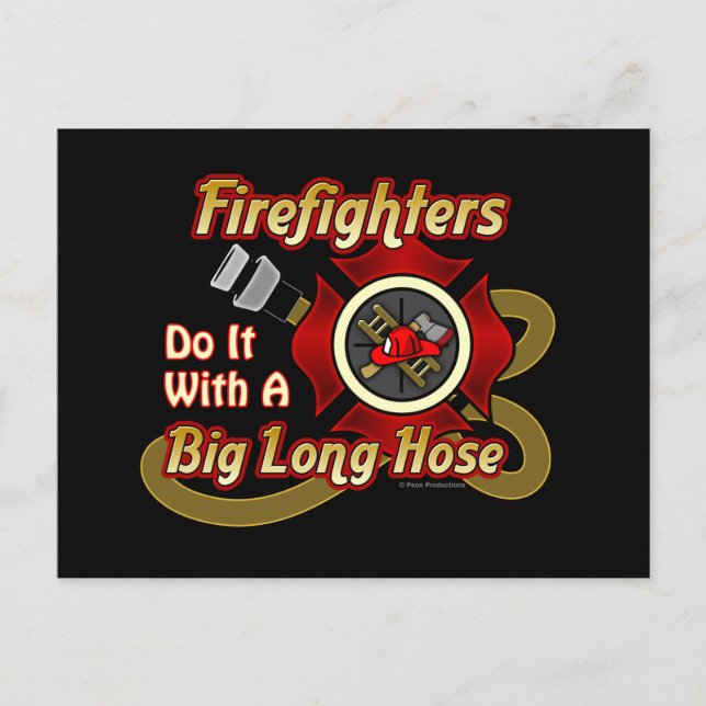 Cartão Postal FireFighters Faça Isso... (Frente)