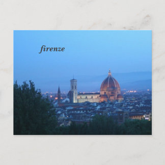 Cartão Postal firenze