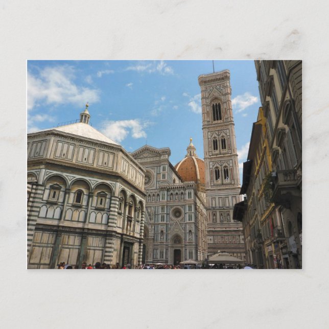 Cartão Postal Firenze Duomo - Catedral (Frente)