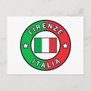 Cartão Postal Firenze Italia