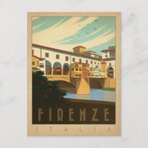 Cartão Postal Firenze, Itália