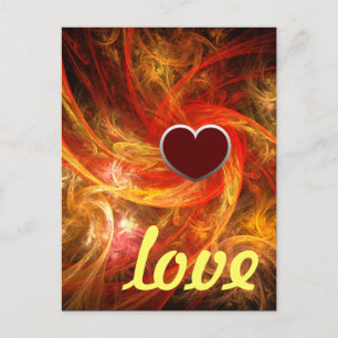 Cartão postal Firestorm Nova Love