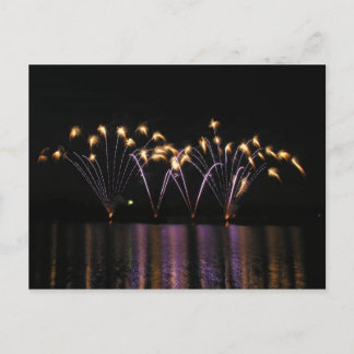 Cartão Postal Fireworks