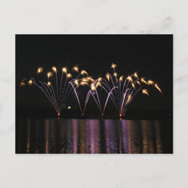Cartão Postal Fireworks (Frente)