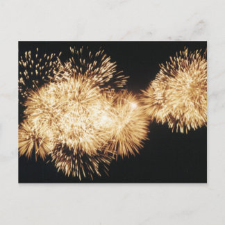 Cartão postal Fireworks
