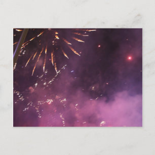 Cartão postal Fireworks