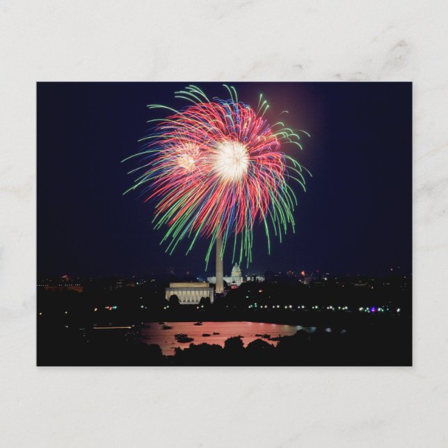Cartão postal Fireworks (Frente)