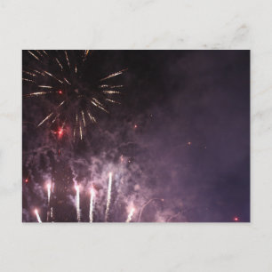 Cartão postal Fireworks