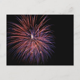 Cartão postal Fireworks