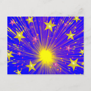 Cartão postal Fireworks
