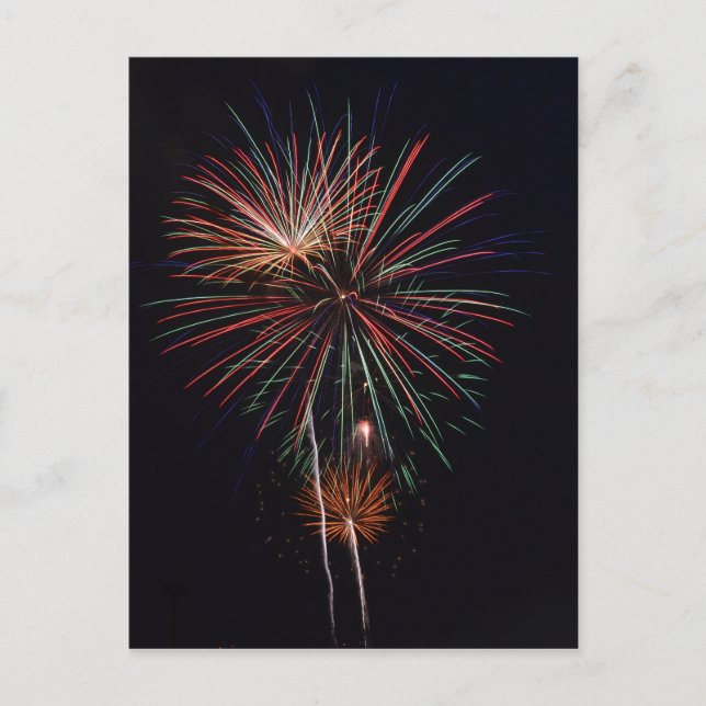 Cartão Postal Fireworks (Frente)