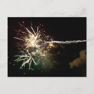Cartão postal Fireworks