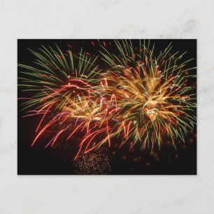 Cartão Postal Fireworks 2