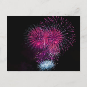 Cartão Postal Fireworks 4