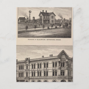 Cartão Postal First National Bank, Kansas