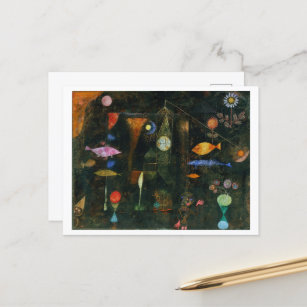 Cartão Postal Fish Magic, Paul Klee 1925