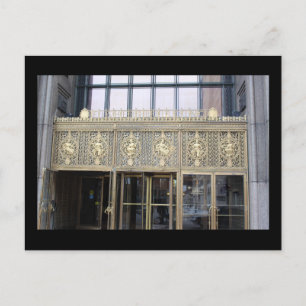 Cartão Postal Fisher Building, Detroit, Michigan Postcard