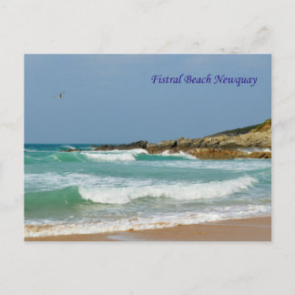 Cartão Postal Fistral Beach Newquay Cornwall Inglaterra