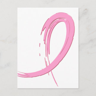 Cartão Postal Fita A4 do Pink do Cancer da Mama