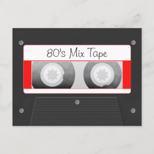 Cartão Postal Fita Cassete
