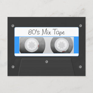 Cartão Postal Fita Cassete