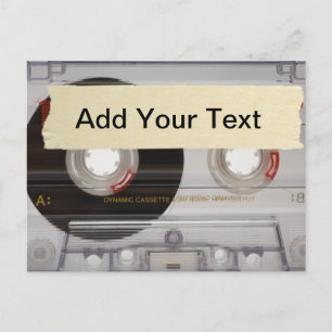Cartão Postal Fita de caixa