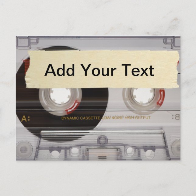 Cartão Postal Fita de caixa (Frente)