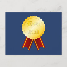 Fita de Medalha de Melhor Pai Dia dos Pais