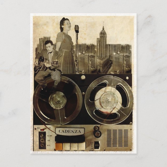 Cartão Postal Fita de Rolamento (Frente)