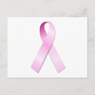 Cartão Postal Fita Rosa