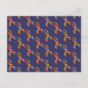Cartão Postal Fitas de Puzzle