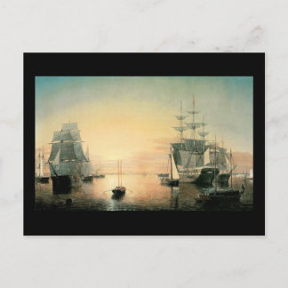 Cartão Postal Fitz Hugh Lane Boston Harbor