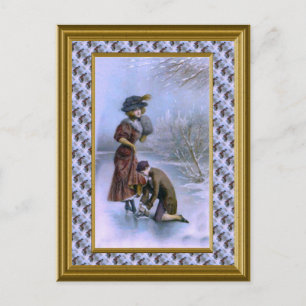 Cartão Postal Fixação dos skates 1920