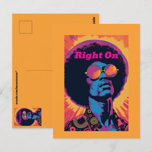 Cartão postal fixe/retro