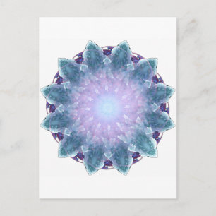 Cartão Postal Fiyrnaheh Fractal Mandala
