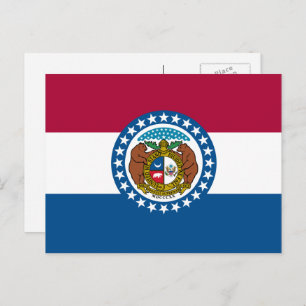 Cartão Postal Flag, Flag, Missouri