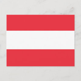 Cartão Postal Flagge Österreich Postkarte