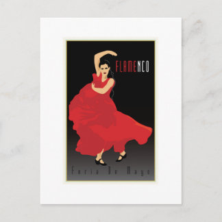 Cartão Postal Flamenco